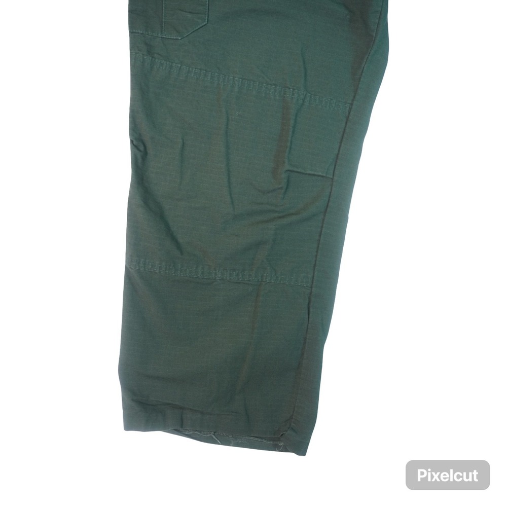 USDA Forest Service Cargo Pants Womens 20 Olive Green Cotton Utility Pockets - Picture 2 of 16